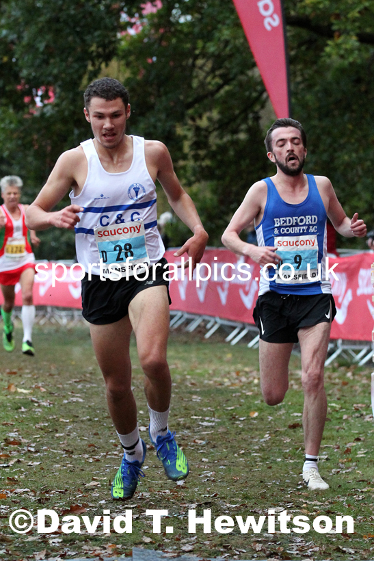 Senior mens 2021 National Cross Country Relays, Berry Hill Park, Mansfield. Photo: David T. Hewitson/Sports for All Pics